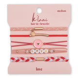 Hair Tie Bracelets Love | Medium