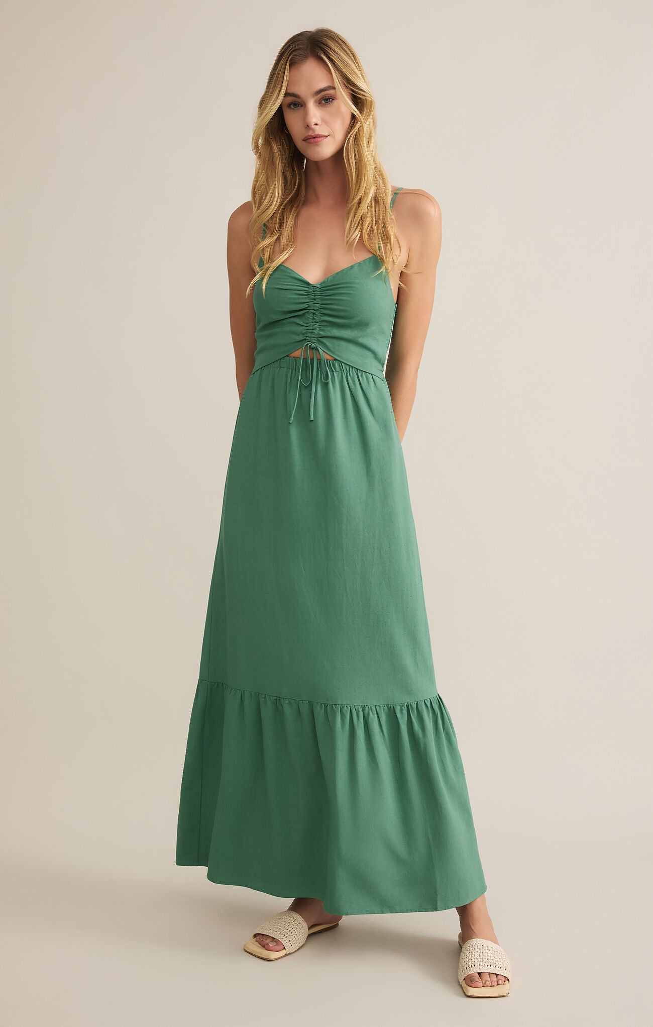 Winslet Maxi Dress Botanical Green