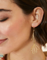 Dippy Daisy Earrings - Gold