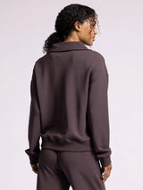 Monarch Quarter Zip Sweatshirt Raisin