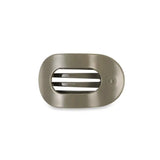 Teleties Small Flat Round Hair Clip Sage It Ain't So