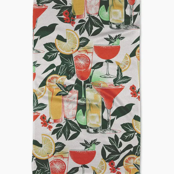 Geometry Tea Towel Summer Refreshments