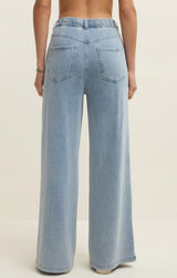 Entourage Knit Denim Pants Ocean Air Indigo