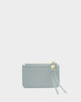 Gift Boxed Coin & Card Holder Duck Egg Blue