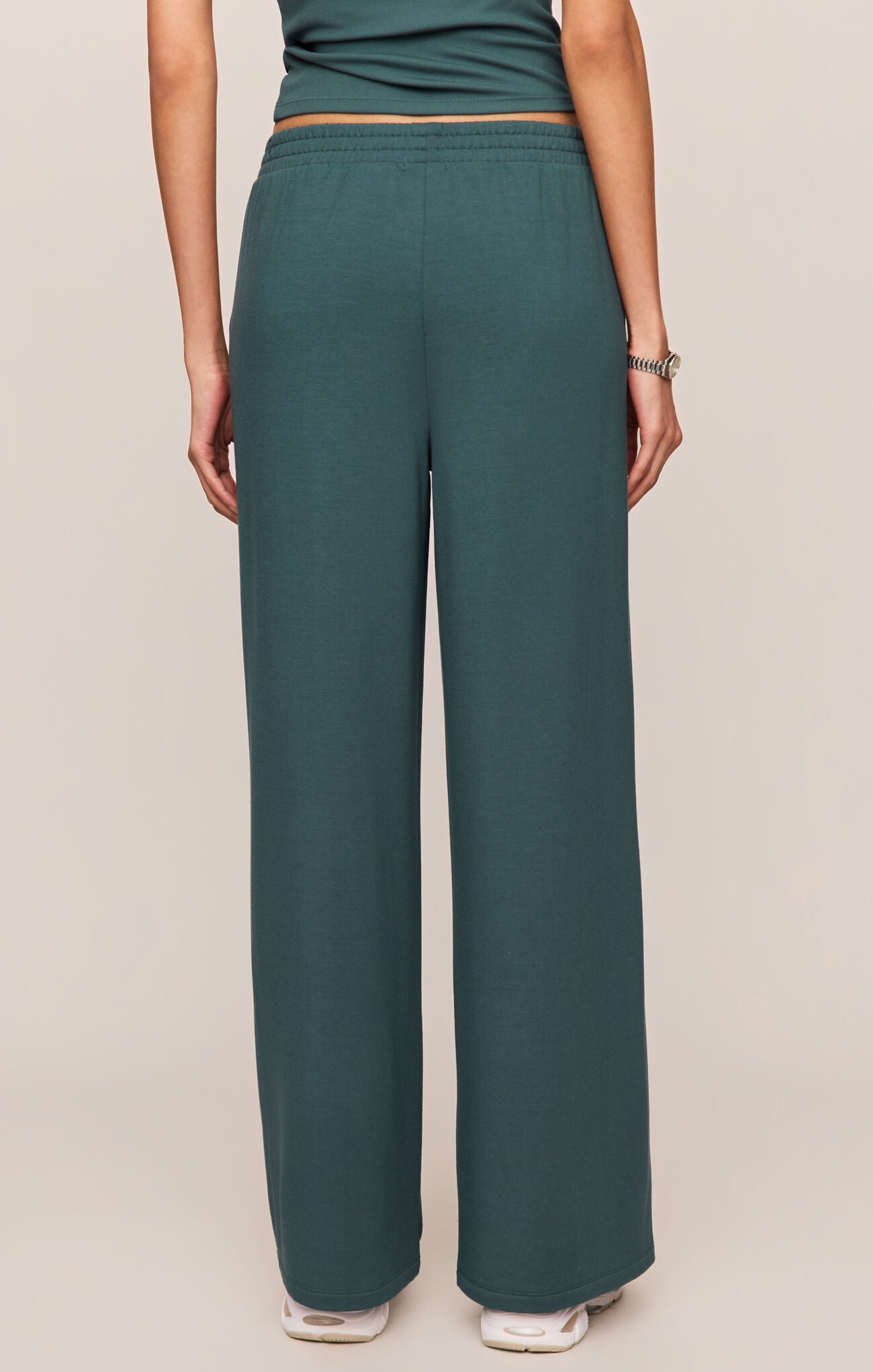 In Transit Modal Pants Emerald Cove