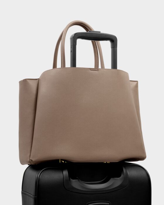 Maddie Work Tote Bag Mocha