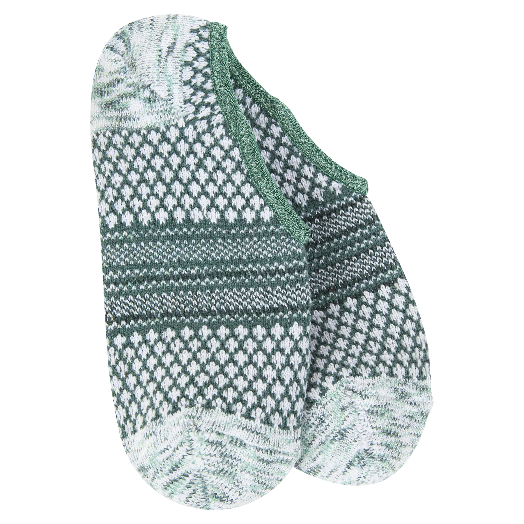 Weekend Gallery Footsie Sock Spruce Multi