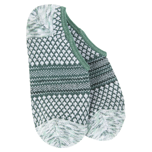 Weekend Gallery Footsie Sock Spruce Multi