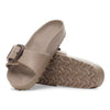 Madrid Big Buckle EVA Sandals Gray Taupe