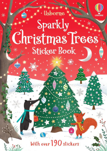 Sparkly Christmas Trees- Sticker Book