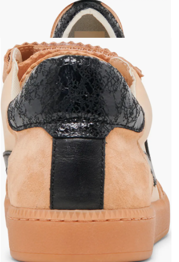 Notice Velcro Sneakers Tan Multi Suede