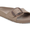 Madrid Big Buckle EVA Sandals Gray Taupe