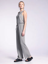 Robinson Tie Waist Jumpsuit Green Onyx