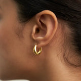 18K Gold Zenith Huggies Gold