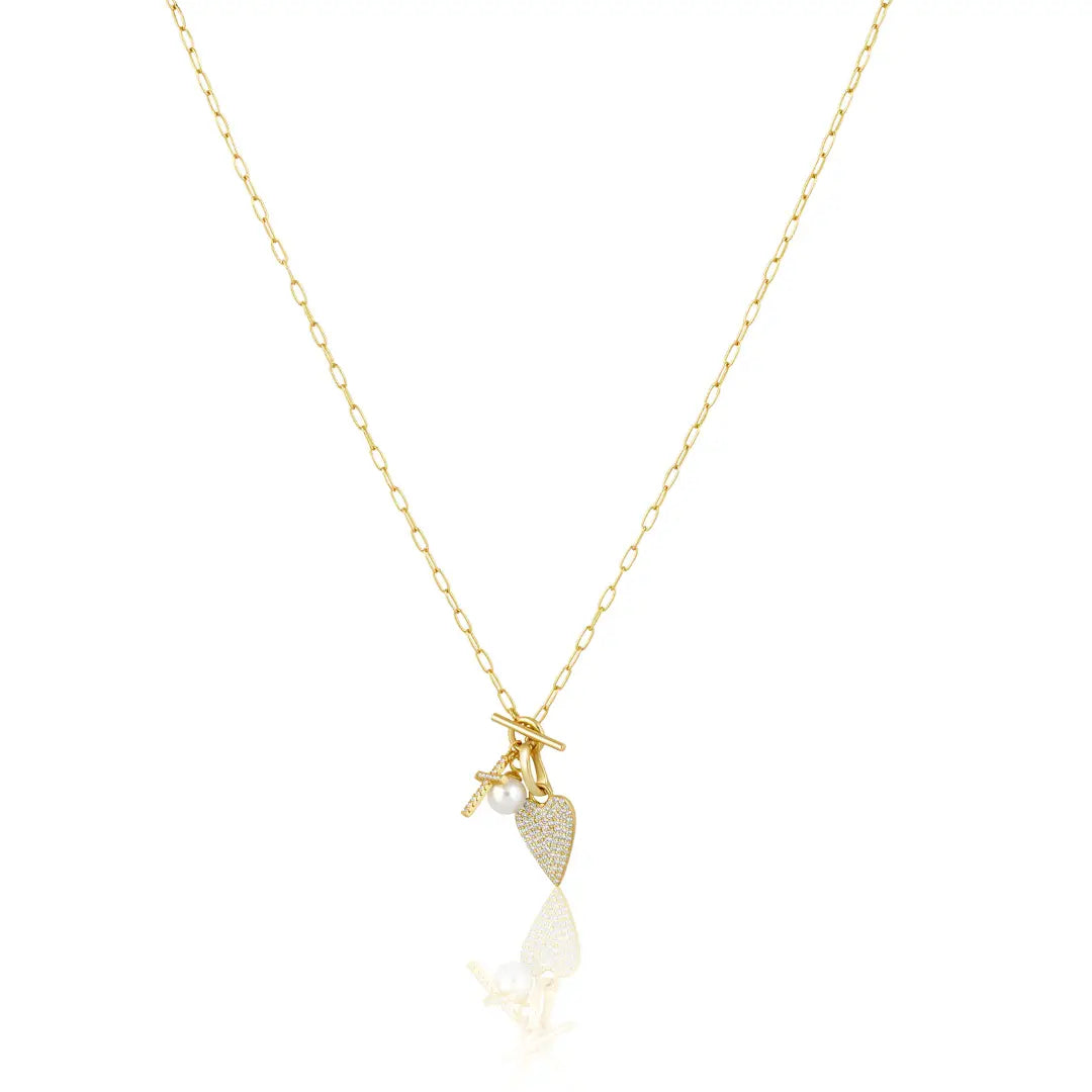 Forever Eternity Necklace Gold