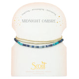 Ombre Stone Wrap Midnight | Gold