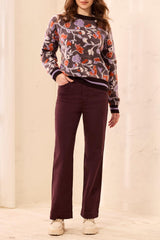 Fly Front 5 Pocket Pants Fudge