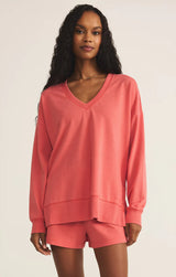 Modern Vneck Weekender Persimmon