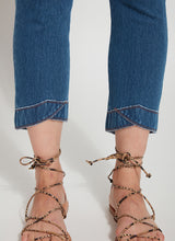 Lauren Crop Pull On Pant Midwash