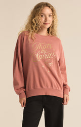 Spirit Sunday Sweatshirt Rosebud