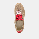 Laini Sneakers Tan Leopard Suede