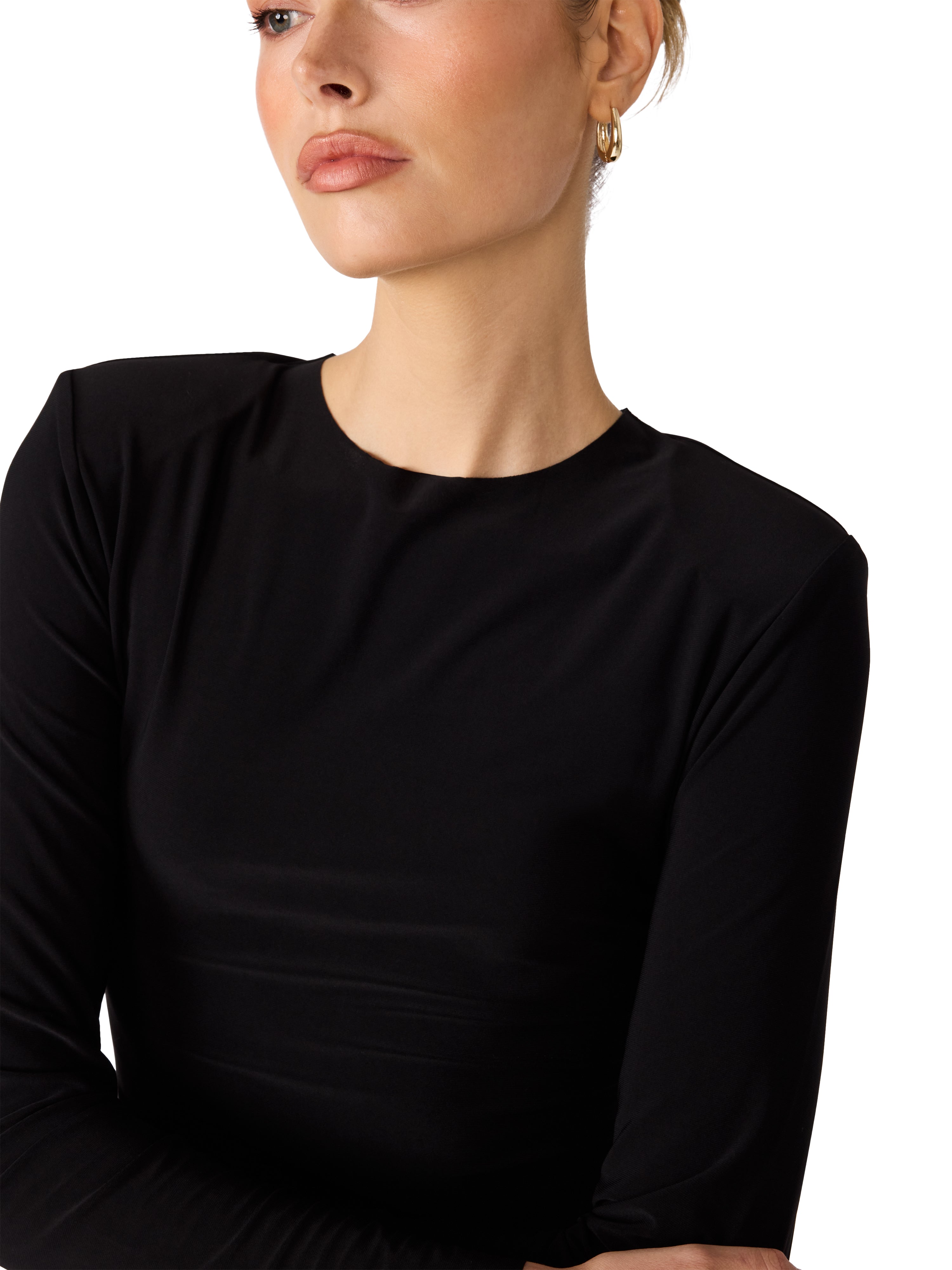 Seline Knit Top Black