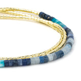 Ombre Stone Wrap Midnight | Gold