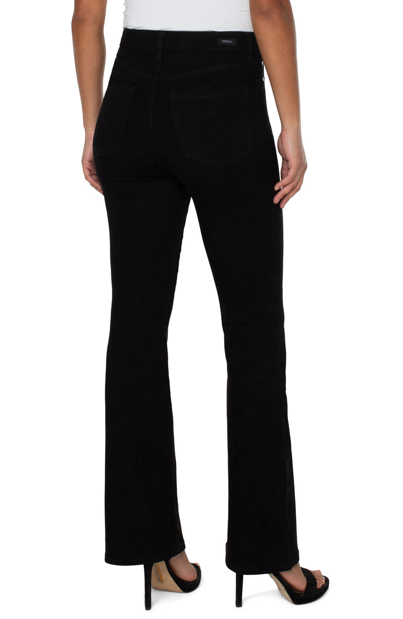 Lucy High Rise Bootcut Pants Black Rinse