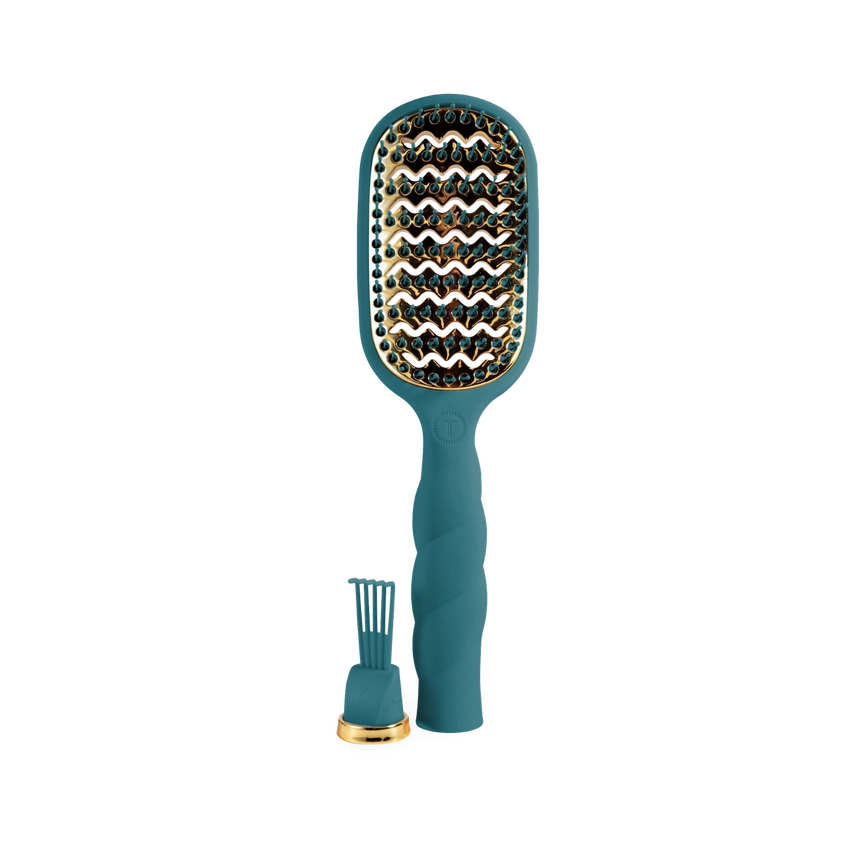 Teleties Hair Brush Teal with It Vented