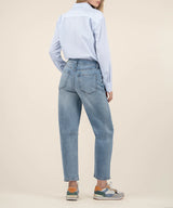 Ashley High Rise Slouchy Barrel Leg Jeans Decency