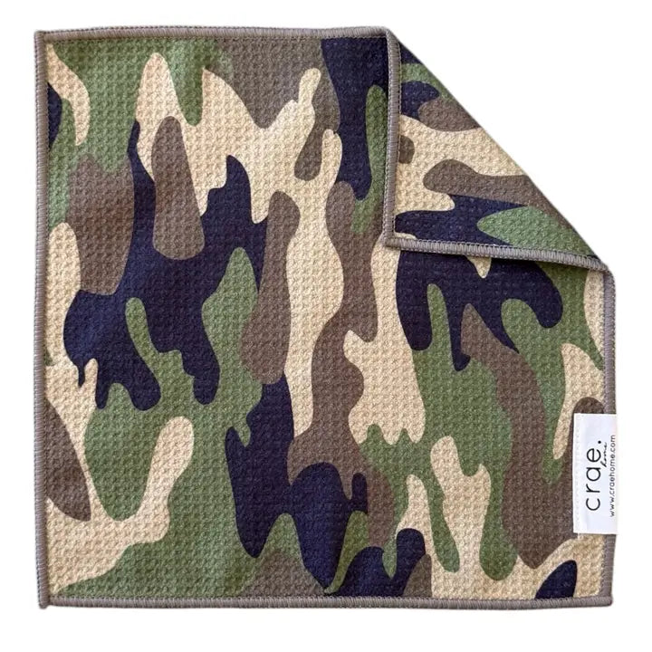 Crae.Home Double Sided Washcloth Camo