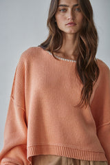 Vandelia Sweater Coral