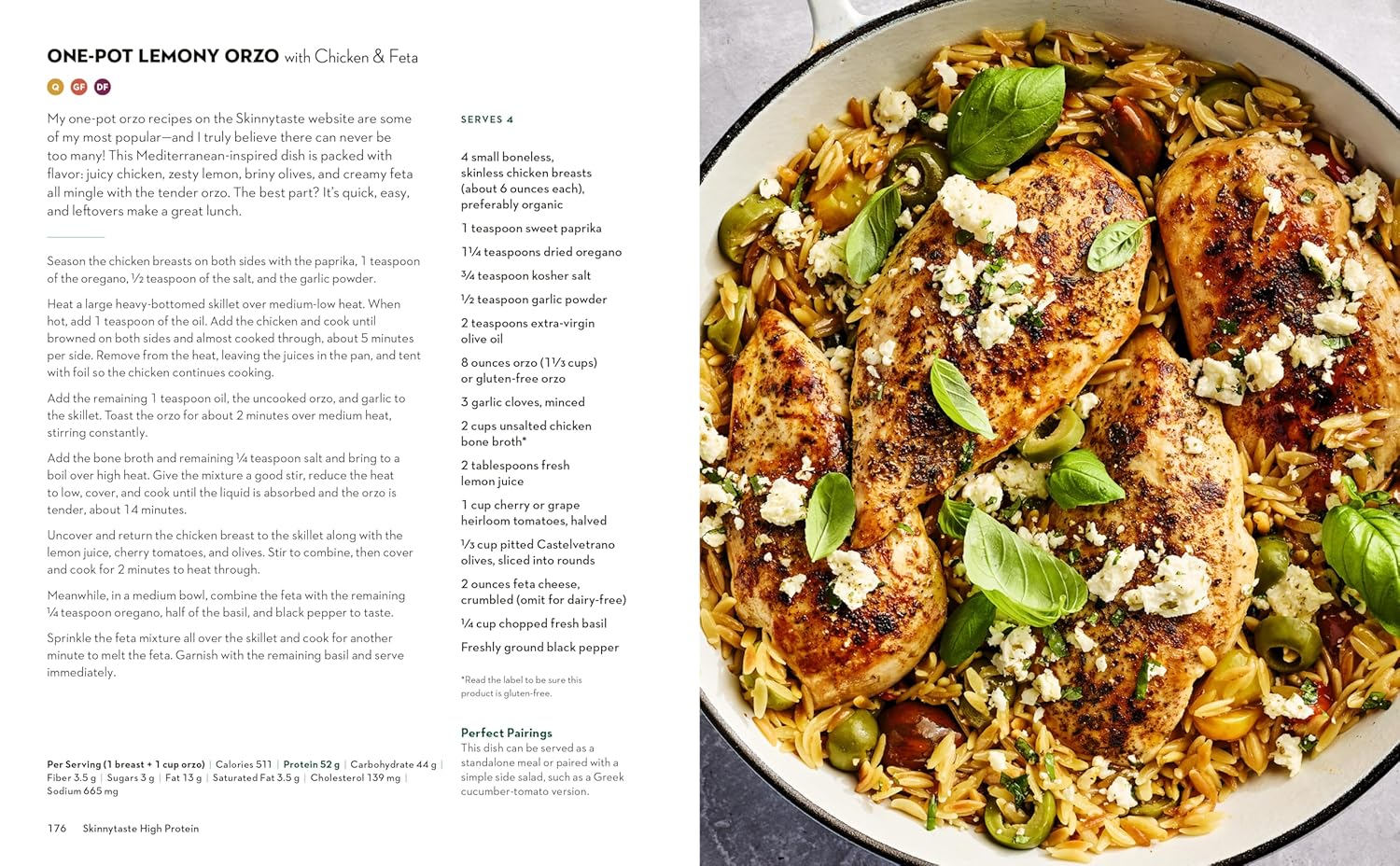 Skinnytaste High Protein: 100 Healthy, Simple Recipes to Fuel Your Day