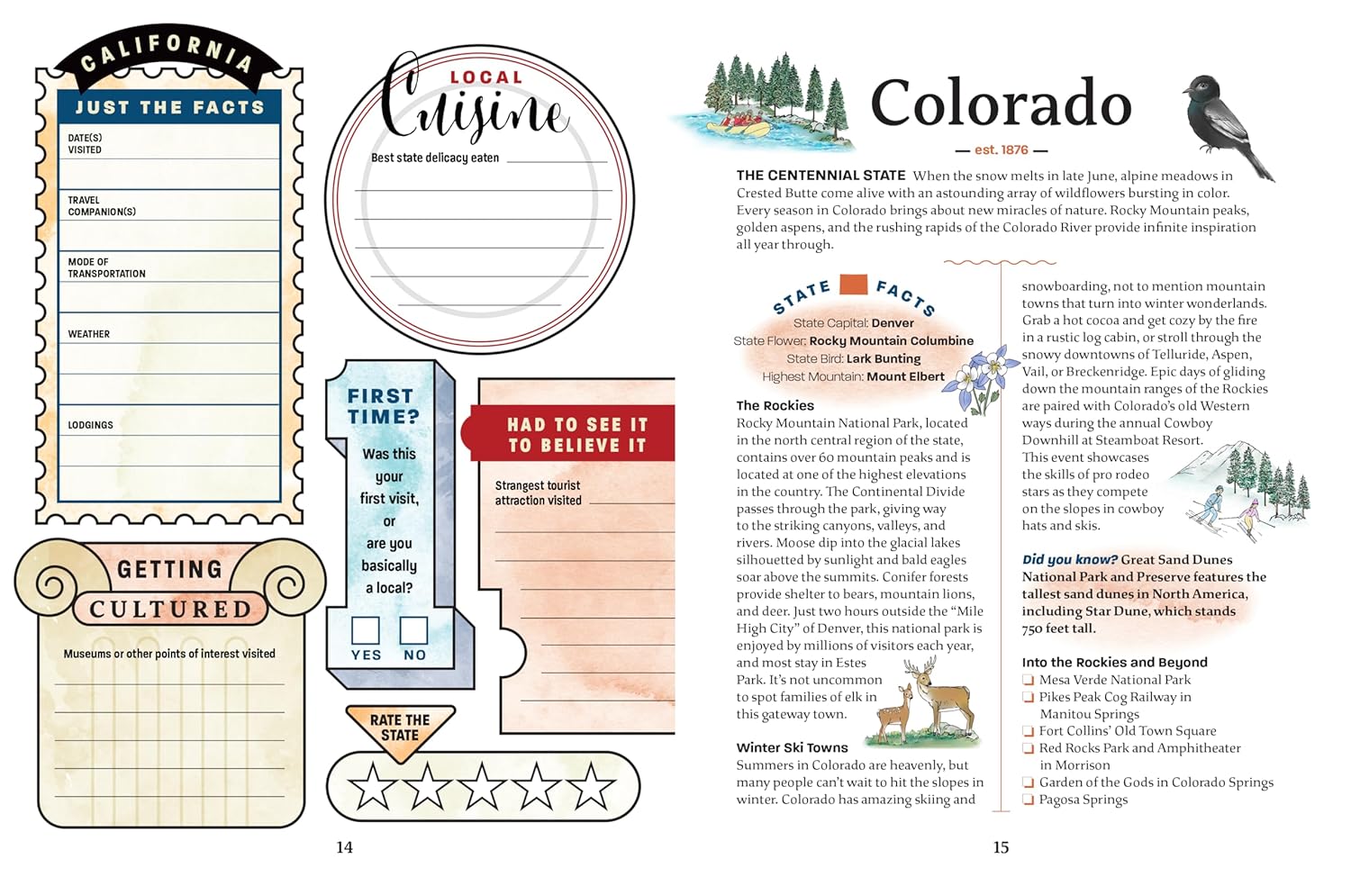 50 States Bucket List