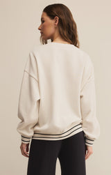 Oversized Let's Go Sweatshirt Vanilla Ice