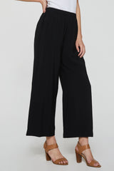 Paris Relaxed Pull On Pants Black