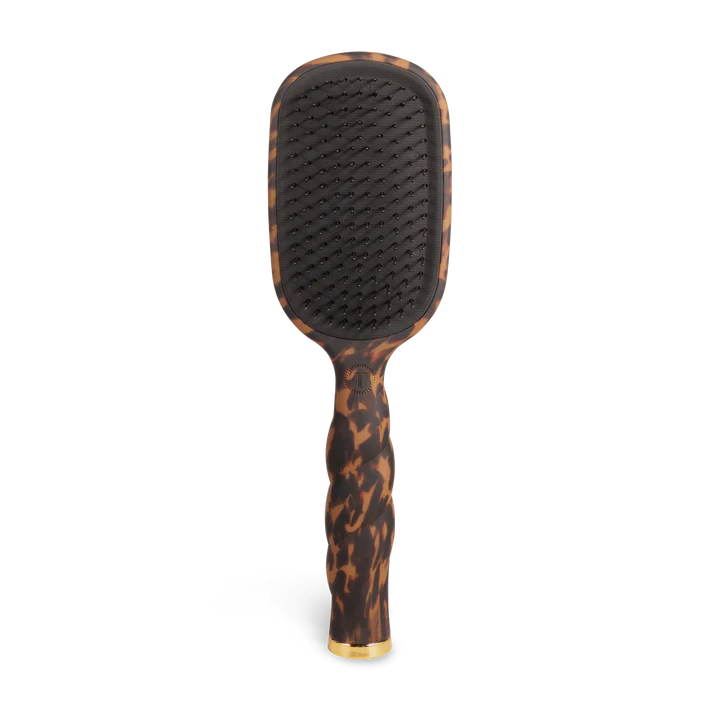 Teleties Hair Brush Tortoise Detangler - Thick Hair