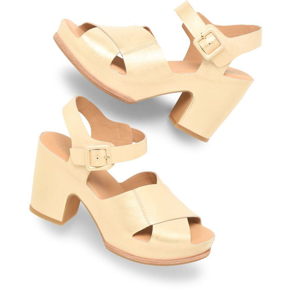 San Isabel Heeled Sandals Gold