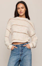 Shine Bright Sweater Frosted Pearl