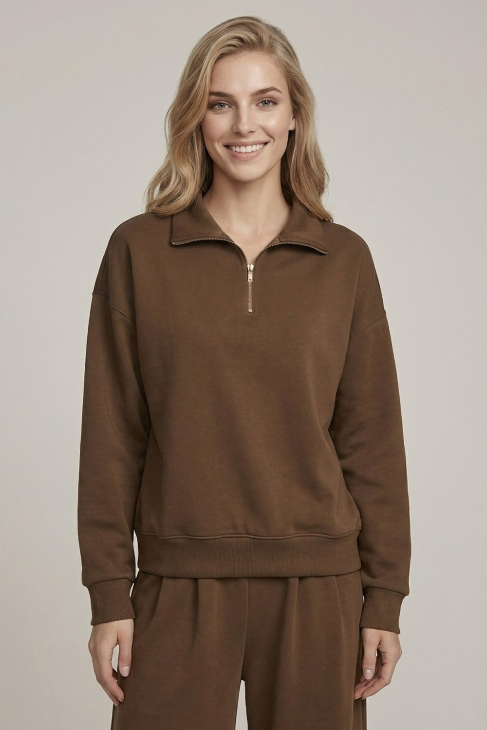 Half Zip Cozy Pullover