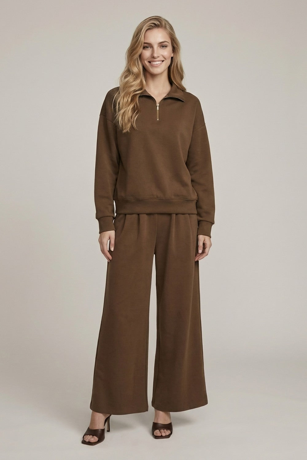 Half Zip Cozy Pullover