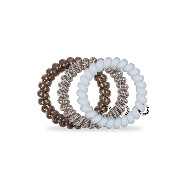 Teleties Small 3 Pack Truly Taupe Hair