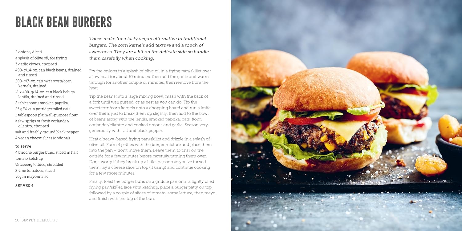 Burgers: 60 tasty recipes for perfect patties, from beef to bean
