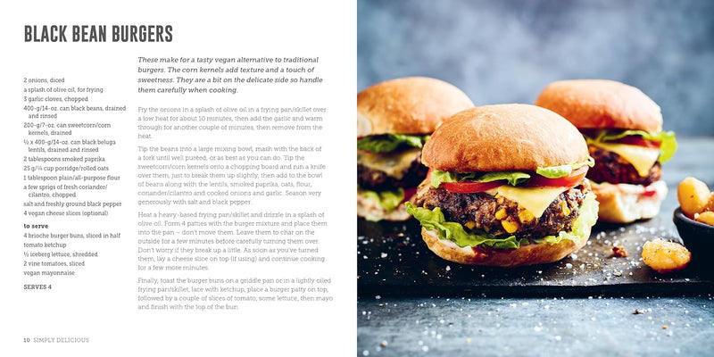 Burgers: 60 tasty recipes for perfect patties, from beef to bean