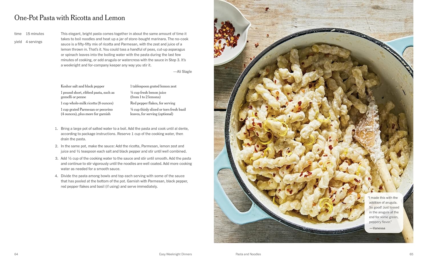 Easy Weeknight Dinners Cookbook