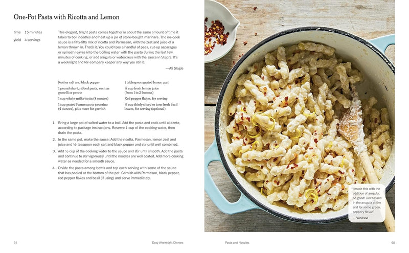 Easy Weeknight Dinners Cookbook