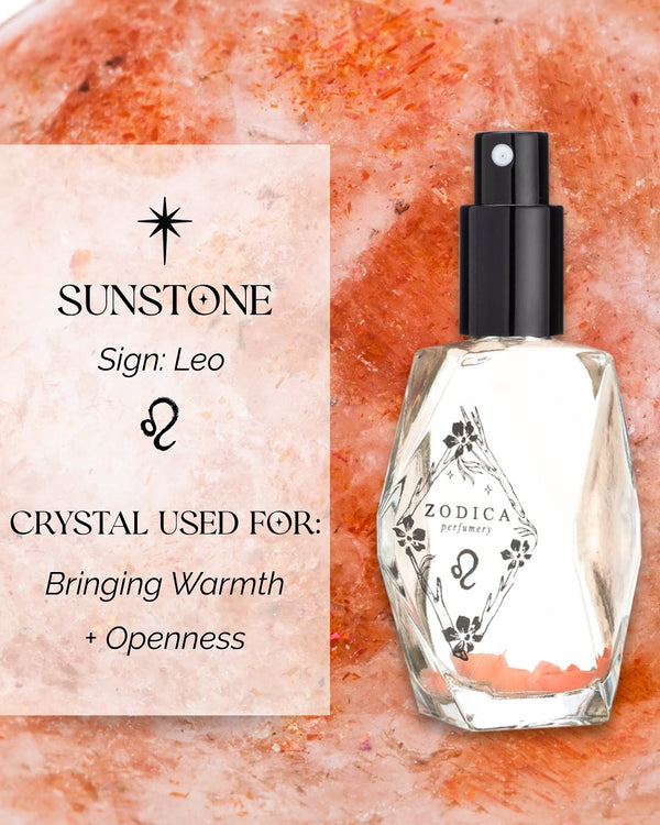 Mini Crystal Infused Zodiac Perfume - 22ml