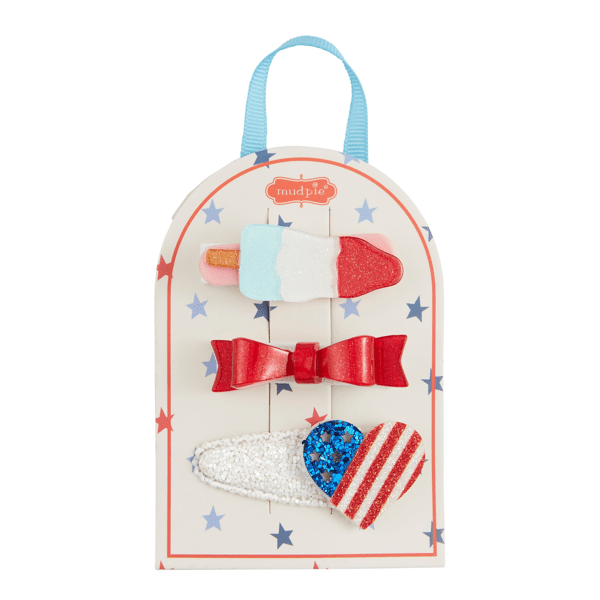 Patriotic Hair Clip Sets