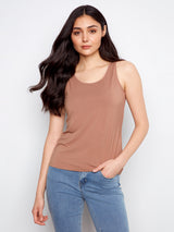 Bamboo Viscose Reversible Cami Desert