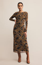 Spellbound Nox Floral Dress Coconut
